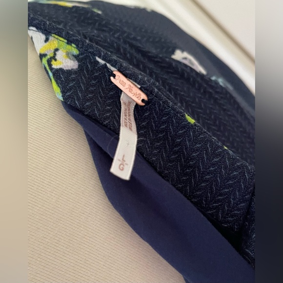 Free People Lost In You Midi Low High Floral Dress Large - Picture 7 of 11